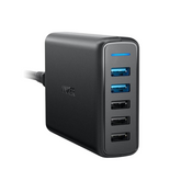 Anker – A2054L11 PowerPort Speed 5 with Dual Quick Charge 3.0 Black Anker – A2054L11 PowerPort Speed 5 with Dual Quick Charge 3.0 Black price in pakistan anker