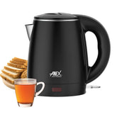 Anex AG-4061 Kettle — front view | Anex AG-4061 Kettle 1.2 Ltr Plastic Body | ShandaarBuy