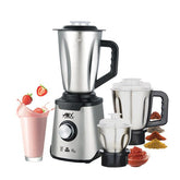 Anex AG-6133 Blender — front view | Anex AG-6133 SS Body,SS Jug & Grinder 3in1 | ShandaarBuy