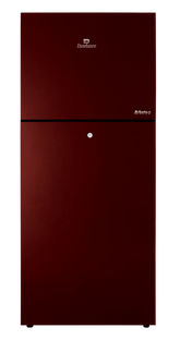 Dawlance 9160 LF Avante+ Ruby Red Refrigerator front view