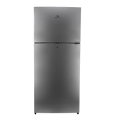 Dawlance 91999 Chrome Pro Hairline Silver Refrigerator front view