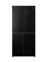 Electrolux ELR-I4D528 BG Cross Door No Frost Inverter Refrigerator 528L - Black Glass - front view
