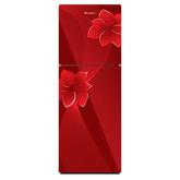 GREE Denali GR-D6460G 230L refrigerator in red floral finish — front view