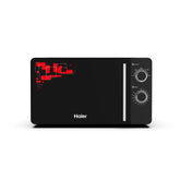 Haier HMW-20MHES Black solo microwave oven official photo 1