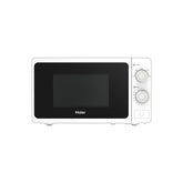 Haier HMW-20MWS white microwave oven front view