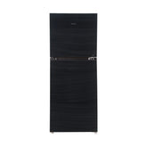 Haier HRF-398EPB E-Star Glass Door Refrigerator – Black Glass front view