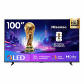 Hisense 100" 100Q7N QLED 4K VIDAA 144Hz TV front view