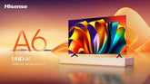 Hisense 55" 55A6Q 4K VIDAA LED TV front view