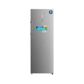 Homage HCF-2501V Convertible Vertical Freezer – Silver front view