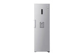 LG GR-F411ELDM 380L Single Door Refrigerator – Platinum Silver front view