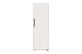 LG LOB451FGPM 324L Single Door Upright Freezer – Beige front view
