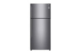 LG GN-C752HQCL 509L Top Mount Refrigerator – Dark Graphite Steel front view