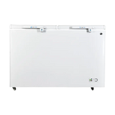 PEL PDIN 70-155 Arctic InverterOn 410L Twin Door Inverter Deep Freezer – White front view
