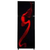PEL PRGD-21870 Glass Door Refrigerator 354L – Red Blaze front view