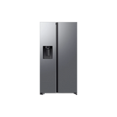 Samsung RS70F64K1TAE 635L Side-by-Side Refrigerator – Silver front view