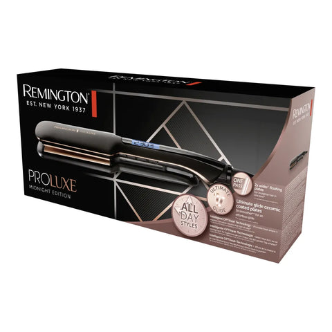 Remington S9150B PROluxe Midnight Wide Plate Hair Straightener photo 5 | ShandaarBuy