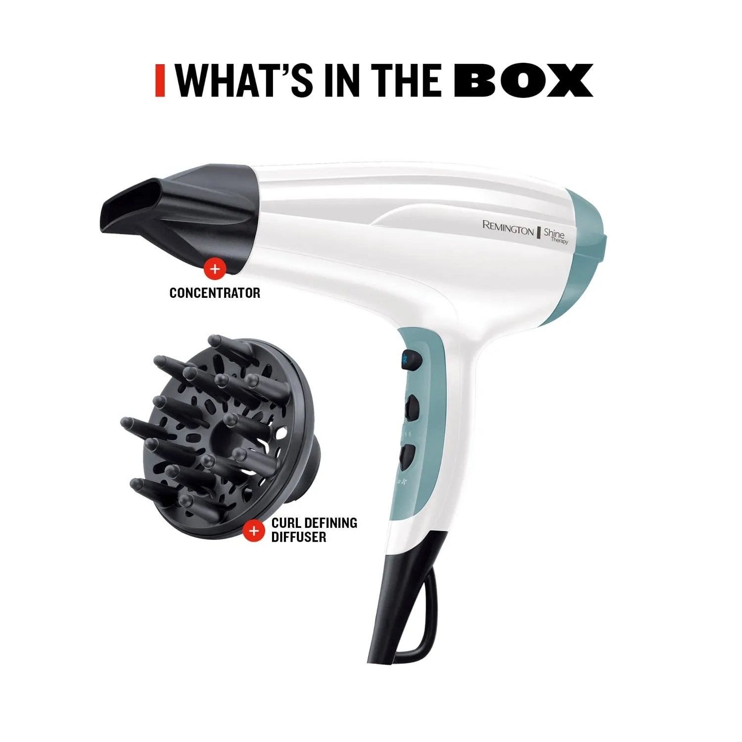 Remington D5216 Frizz Free Shine 2300W Hair Dryer photo 5 | ShandaarBuy