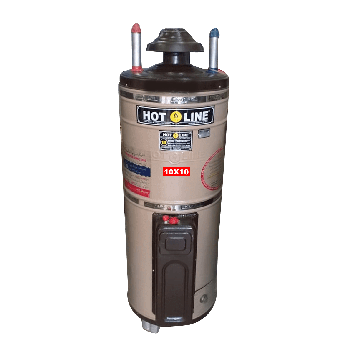 Hotline Water Heater Geyser 20 Gallon (10X10) Electric + Gas Geyser