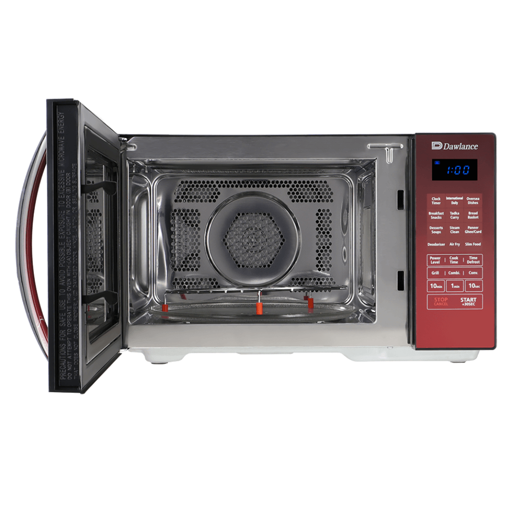 Dawlance DW-530 AF Air Fryer microwave oven — interior view | Dawlance DW-530 AF Air Fryer Microwave Oven | ShandaarBuy
