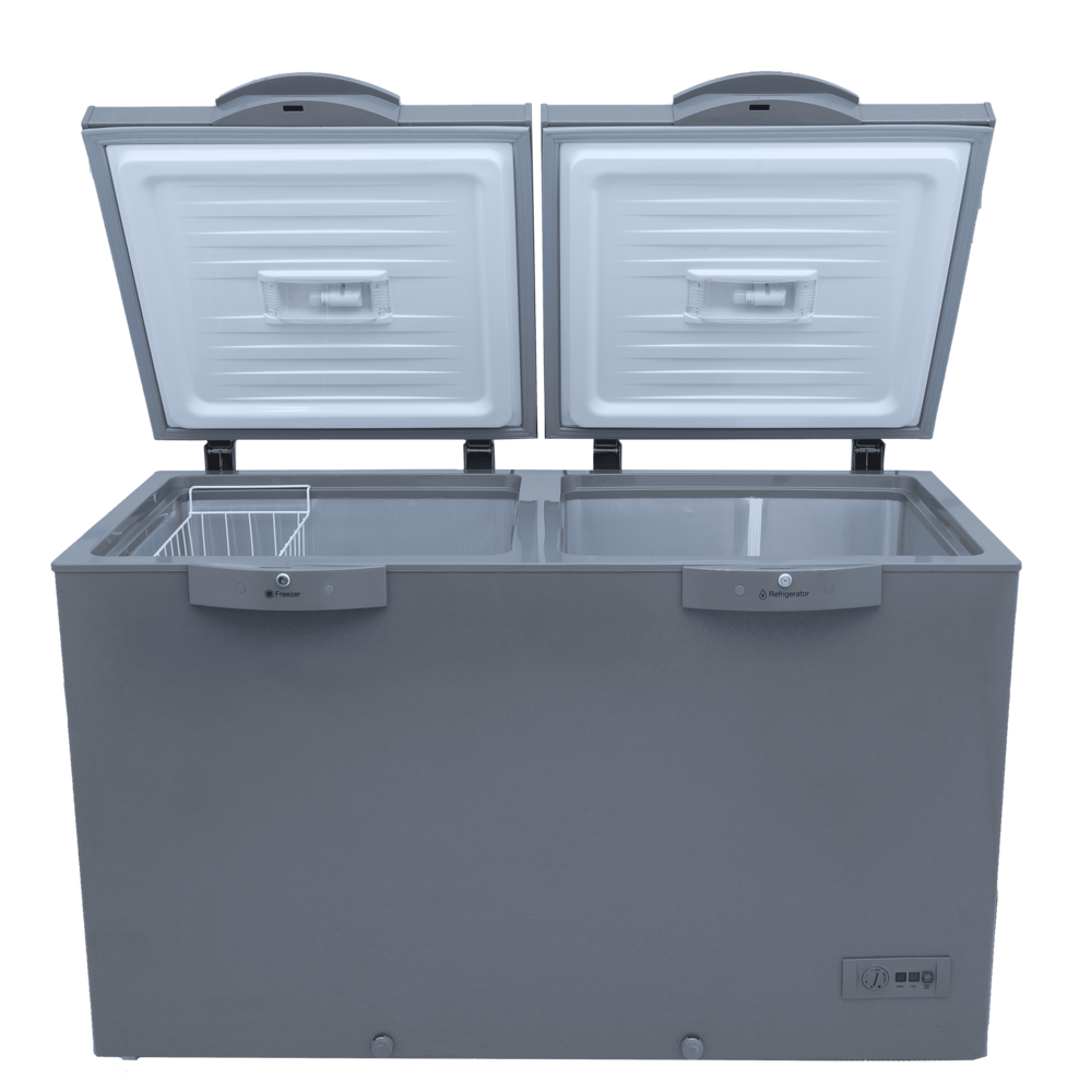 91997 Signature LVS Grey Twin Door Freezer