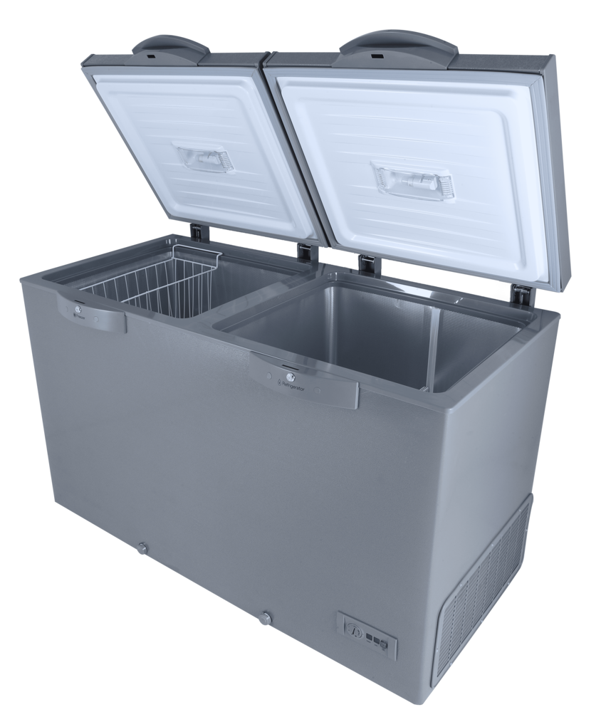 91997 Signature LVS Grey Twin Door Freezer