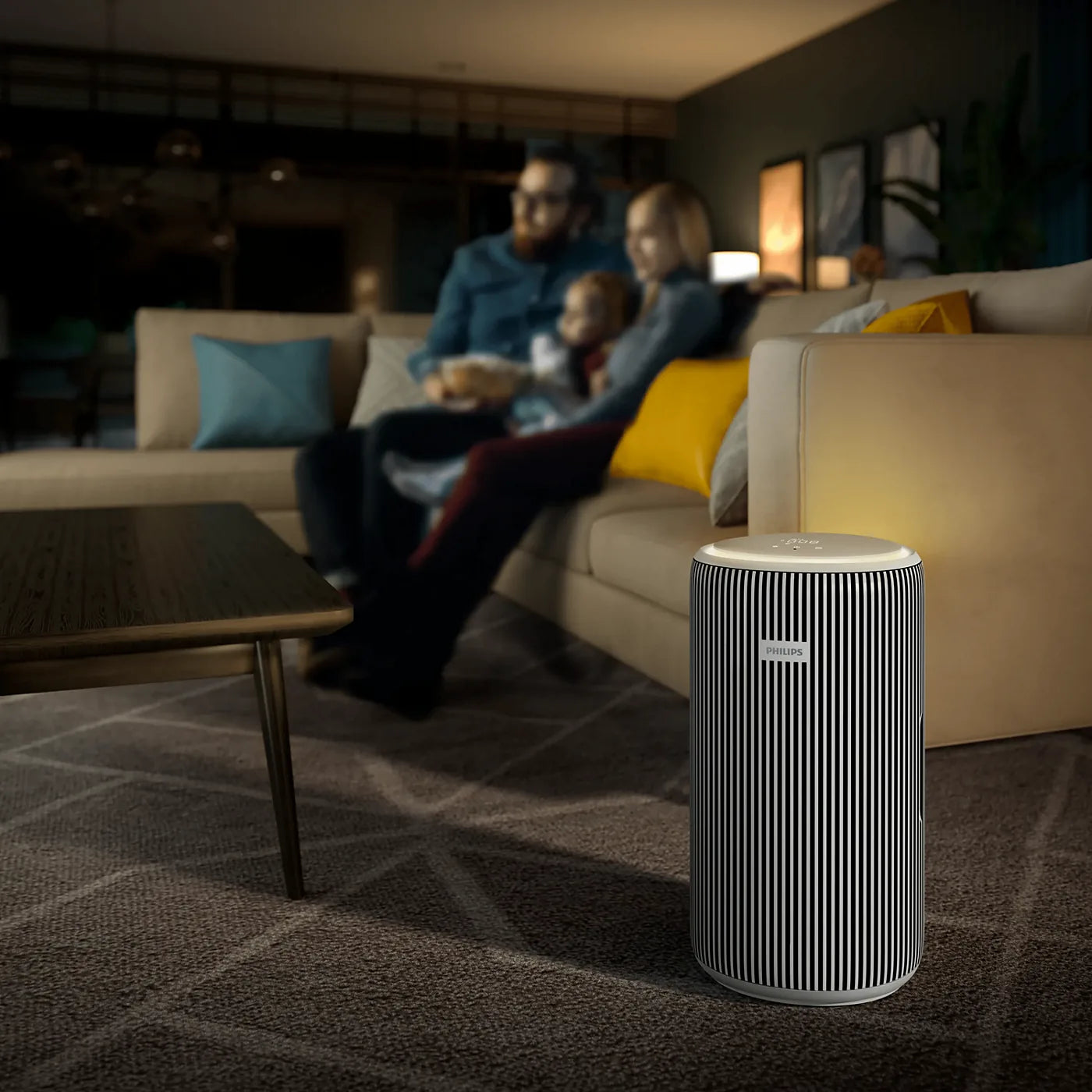 Philips AC3220/10 Air Purifier — view 5 | Philips AC3220/10 Air Purifier (White) | ShandaarBuy