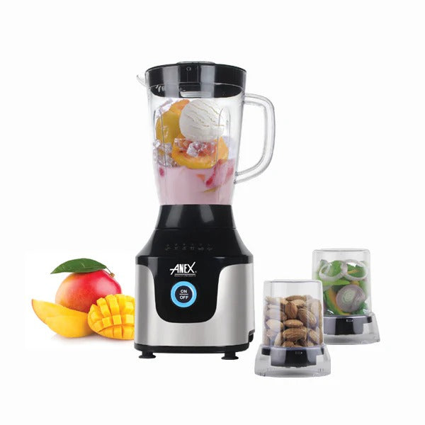 Anex  AG-6046 Deluxe Blender Grinder 3 in 1   Anex  AG-6046 Deluxe Blender Grinder 3 in 1  shandaarbuy.pk    Anex  Deluxe Blender Grinder 3 in 1    anex  blender grinder 