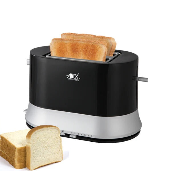 Anex AG-3017 Deluxe 2 Slice Toaster Cool Touch Anex AG-3017 Deluxe 2 Slice Toaster Cool Touch shandaarbuy.pk Anex Deluxe 2 Slice Toaster Cool Touch