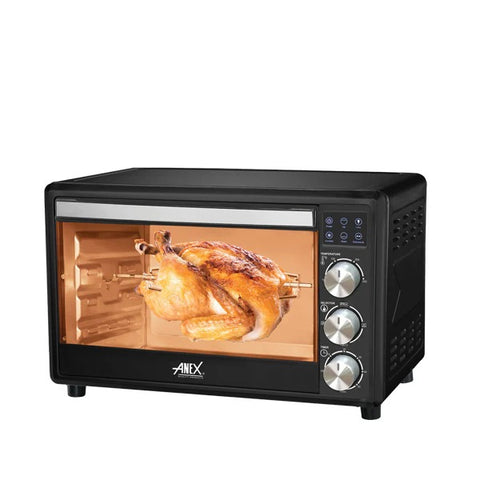 Anex AG-3075 Deluxe Oven Toaster With Fan  BBQ Grill  Anex ag 3075 oven toaster   with   bbq grill   anex