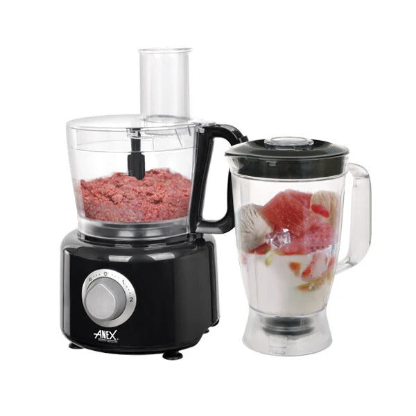 Anex Ag-3145  Deluxe Chopper & Blender  With Vegetable Cutter   Anex ag 3145  chopper blender with vegetable cutter  Anex  