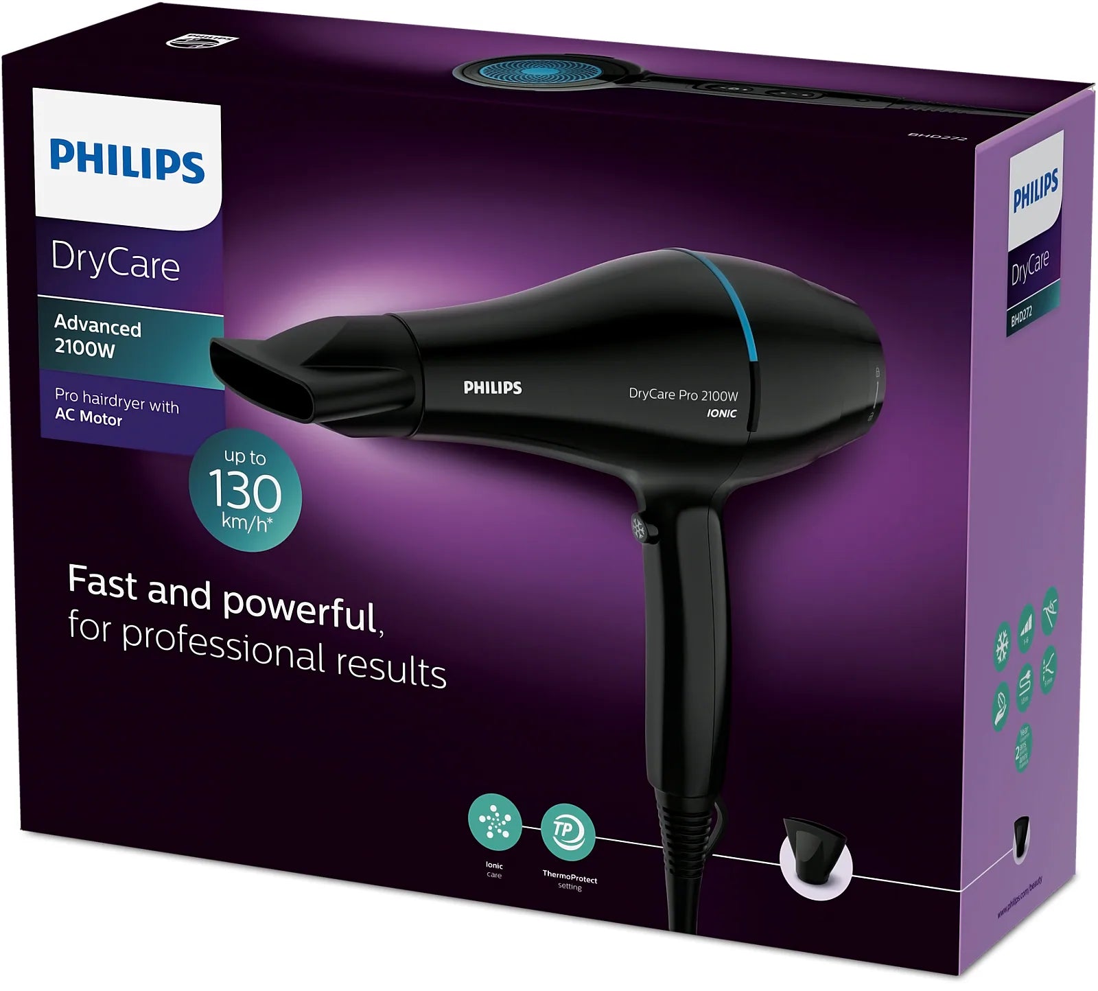 Philips BHD272/03 DryCare Pro Hair Dryer - image 5