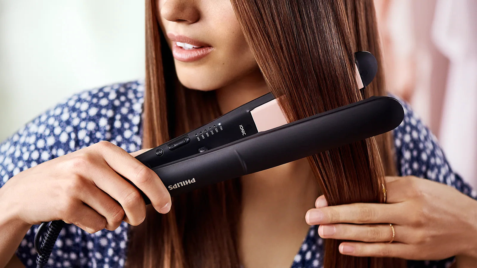 Philips BHS378/00 StraightCare Essential ThermoProtect Hair Straightener - image 6