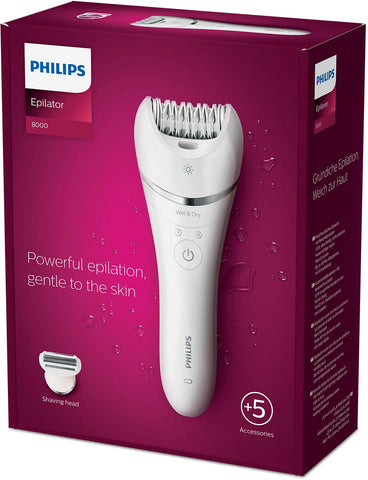 Philips BRE710/01 Epilator Series 8000 Wet & Dry Cordless Epilator - image 5