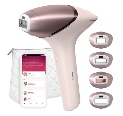 Philips Lumea BRI958/60 IPL 9000 Series Hair Removal Device with SenseIQ (4 Attachments) - image 1