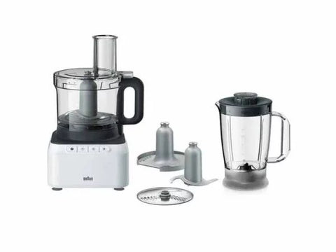 Braun FP-3131 2 in 1 Food Processor 800 W  braun fp3131 2in 1food processor   braun