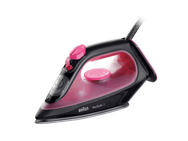 Braun SI 1070  TexStyle 1 Steam Iron  Purple/black     Braun SI 1070  TexStyle 1 Steam Iron  Purple/black Price In Pakistan     Braun Home Appliances