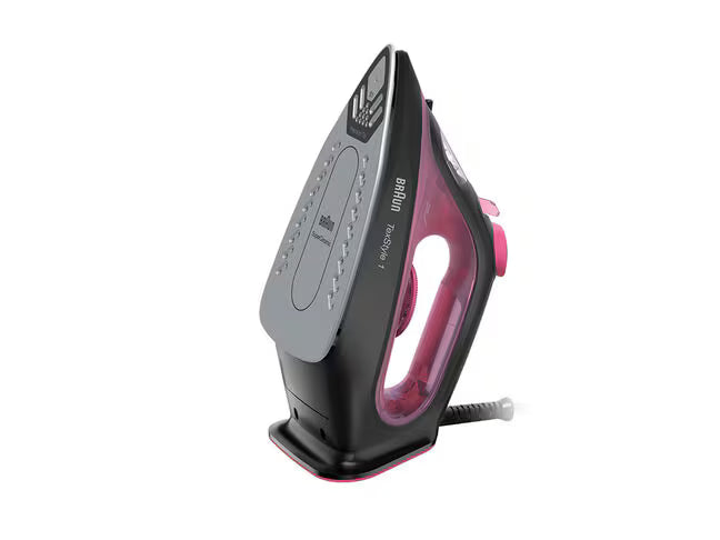 Braun SI 1070  TexStyle 1 Steam Iron  Purple/black     Braun SI 1070  TexStyle 1 Steam Iron  Purple/black Price In Pakistan     Braun Home Appliances