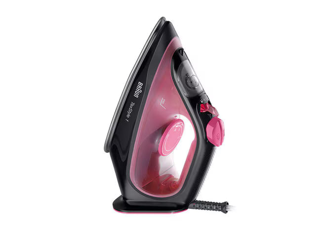 Braun SI 1070  TexStyle 1 Steam Iron  Purple/black     Braun SI 1070  TexStyle 1 Steam Iron  Purple/black Price In Pakistan     Braun Home Appliances