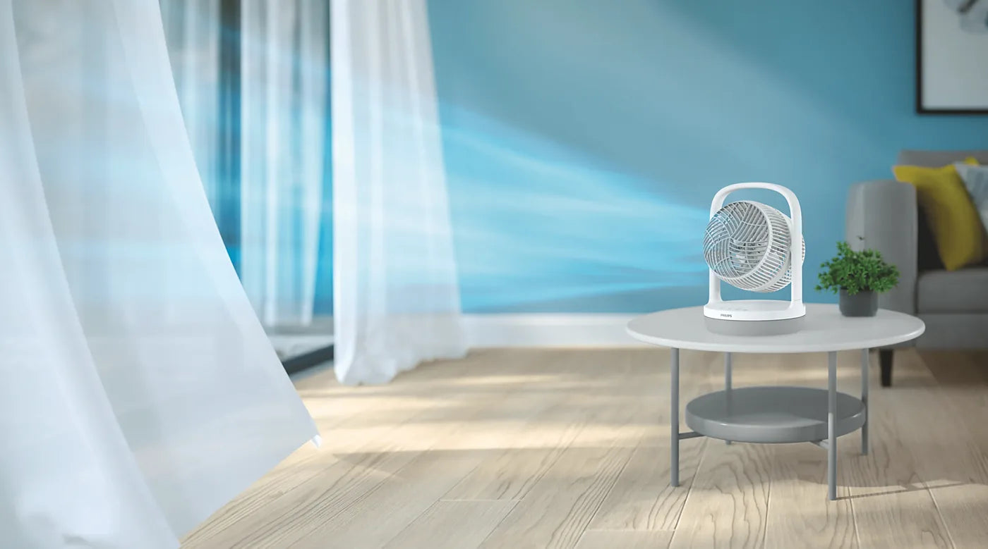 Philips CX2050/00 Fan — view 5 | Philips CX2050/00 Fan (White) | ShandaarBuy