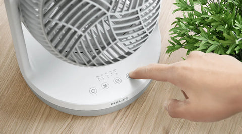 Philips CX2050/00 Fan — view 6 | Philips CX2050/00 Fan (White) | ShandaarBuy