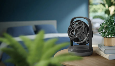 Philips CX3050/01 Fan — view 3 | Philips CX3050/01 Fan (Black) | ShandaarBuy
