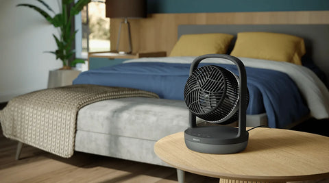 Philips CX3050/01 Fan — view 4 | Philips CX3050/01 Fan (Black) | ShandaarBuy