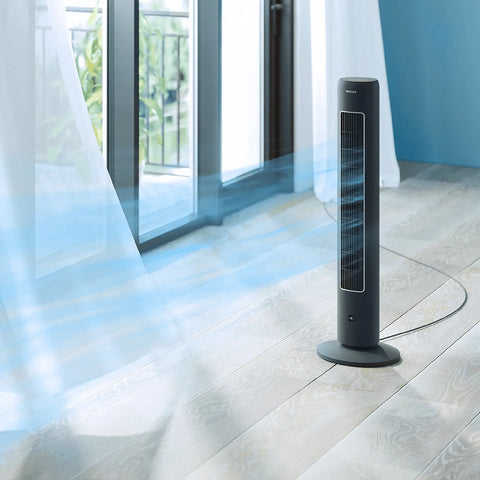 Philips CX5535/11 Fan — view 6 | Philips CX5535/11 Fan (Black) | ShandaarBuy