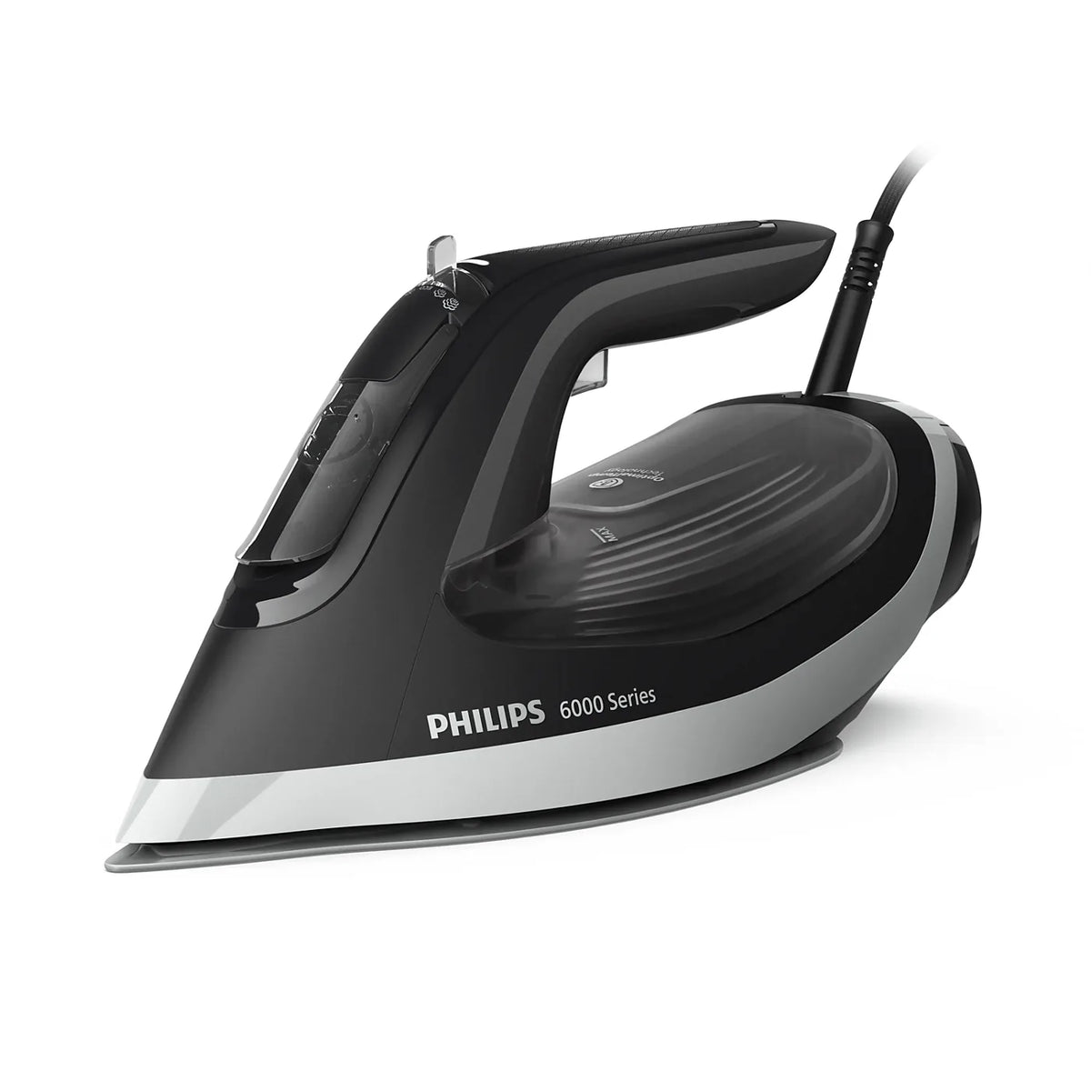 Philips DST6120/86 Steam Iron — view 1 | Philips DST6120/86 Steam Iron (Black / Red) | ShandaarBuy