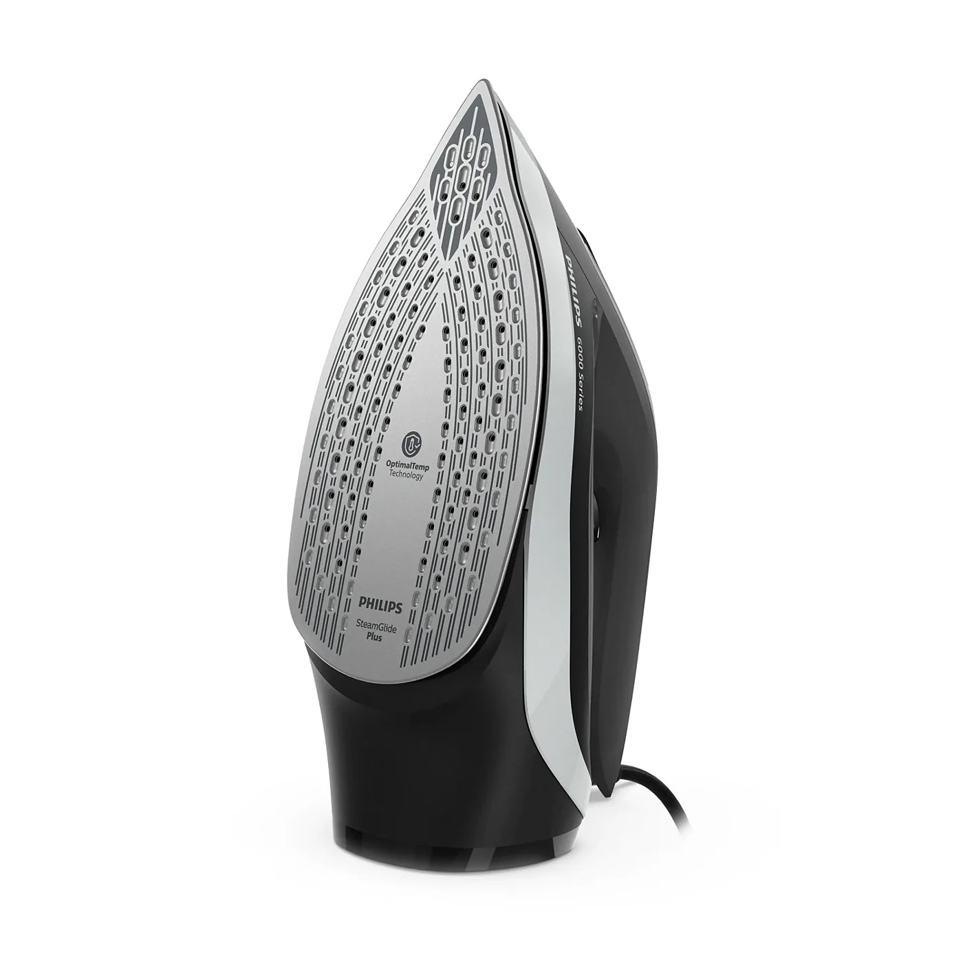 Philips DST6120/86 Steam Iron — view 3 | Philips DST6120/86 Steam Iron (Black / Red) | ShandaarBuy