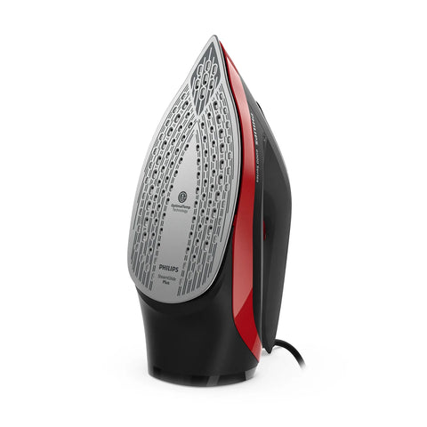 Philips DST6130/46 Steam Iron — view 3 | Philips DST6130/46 Steam Iron (Black / Red) | ShandaarBuy