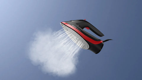 Philips DST6130/46 Steam Iron — view 5 | Philips DST6130/46 Steam Iron (Black / Red) | ShandaarBuy