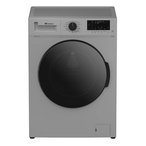 Dawlance DWF 7310 INV Manhattan Grey front load washing machine, front view