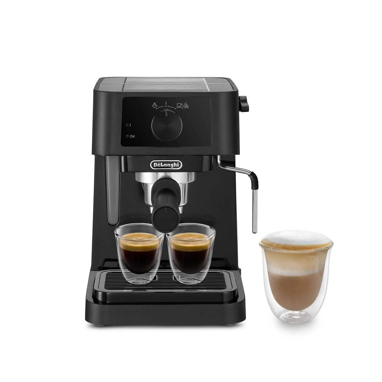 Delonghi EC230.BK front view | Delonghi Stilosa EC230.BK Espresso Machine | ShandaarBuy