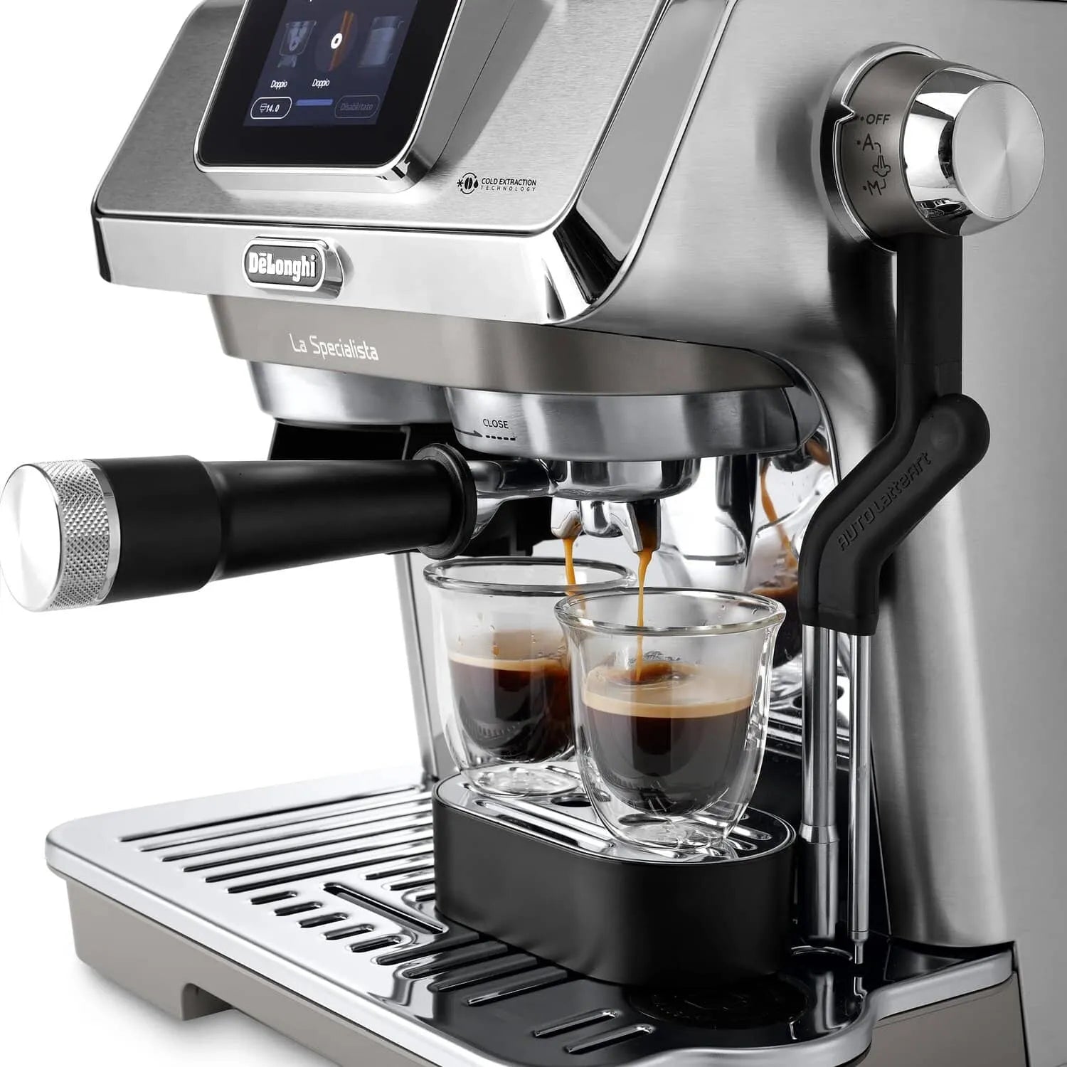 Delonghi EC9455 controls | Delonghi La Specialista Touch EC9455 Espresso Machine | ShandaarBuy